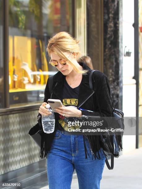 Jennifer Finnigan is seen on February 02, 2017 in Los Angeles, California.