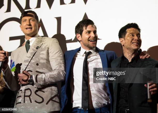 Grimm Gala 2017" -- Pictured: Sasha Roiz, David Giuntoli, Reggie Lee --