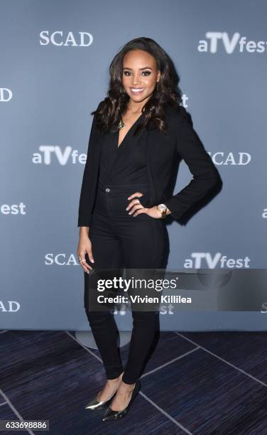 Actress Meagan Tandy attends the press junket for "Survivors Remorse" on Day Two of aTVfest 2017 presented by SCAD on February 3, 2017 in Atlanta,...