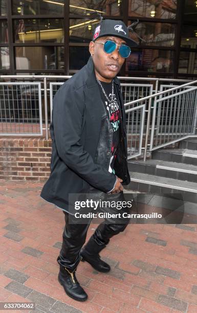 Rapper, actor, chef and record producer Coolio visits FOX 29 Studio on February 3, 2017 in Philadelphia, Pennsylvania.