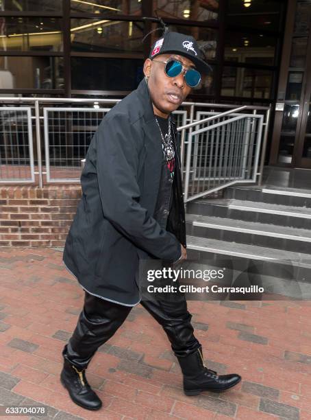 Rapper, actor, chef and record producer Coolio visits FOX 29 Studio on February 3, 2017 in Philadelphia, Pennsylvania.