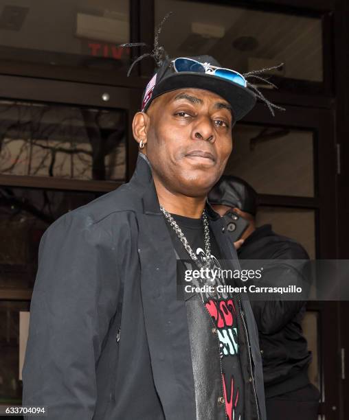 Rapper, actor, chef and record producer Coolio visits FOX 29 Studio on February 3, 2017 in Philadelphia, Pennsylvania.