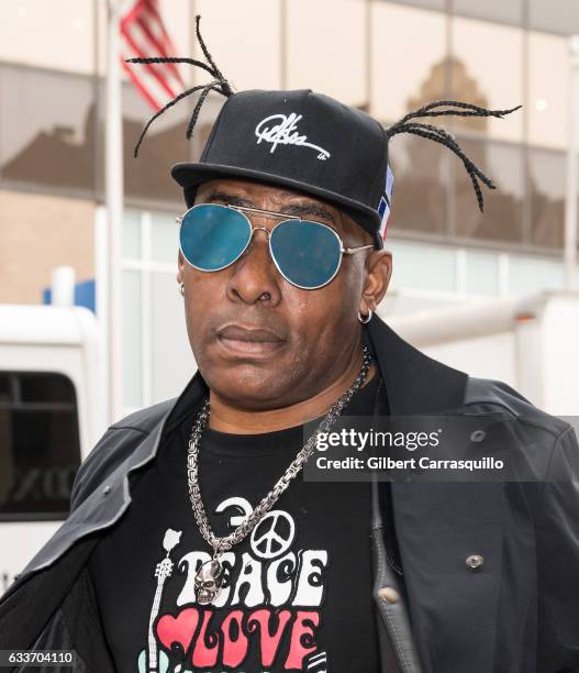 Rapper, actor, chef and record producer Coolio visits FOX 29 Studio on February 3, 2017 in Philadelphia, Pennsylvania.