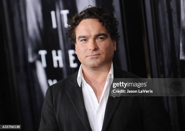 Actor Johnny Galecki attends a screening of "Rings" at Regal LA Live Stadium 14 on February 2, 2017 in Los Angeles, California.