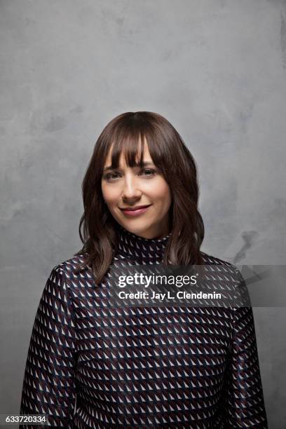 Rashida Jones, from the film, "Hot Girlds Wanted: Turned On," is photographed at the 2017 Sundance Film Festival for Los Angeles Times on January 21,...