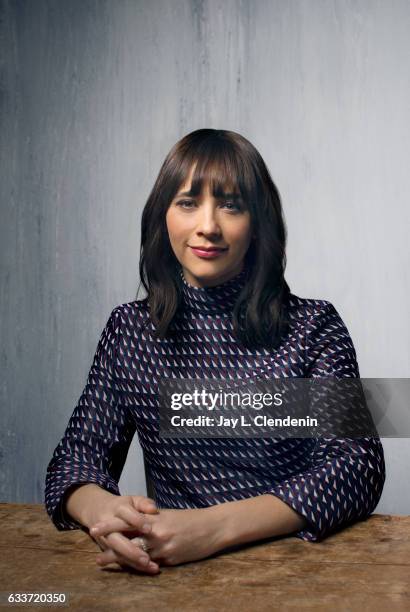 Rashida Jones, from the film, "Hot Girlds Wanted: Turned On," is photographed at the 2017 Sundance Film Festival for Los Angeles Times on January 21,...