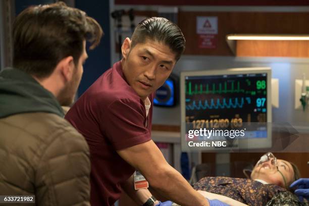 Theseus' Ship" Episode 213 -- Pictured: Brian Tee as Ethan Choi --
