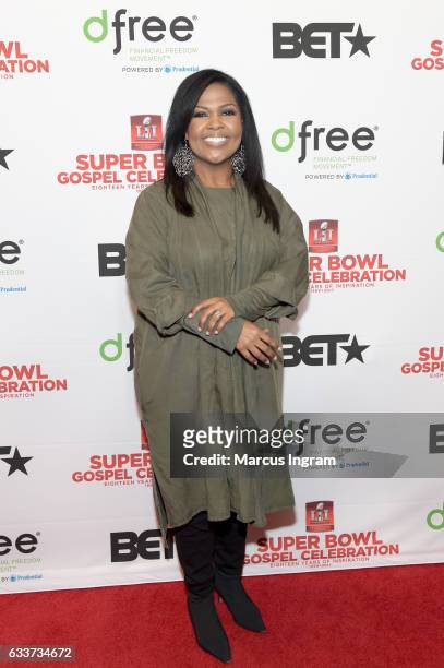 Recording artist CeCe Winans attends the BET Presents Super Bowl Gospel Celebration at Lakewood Church on February 3, 2017 in Houston, Texas.