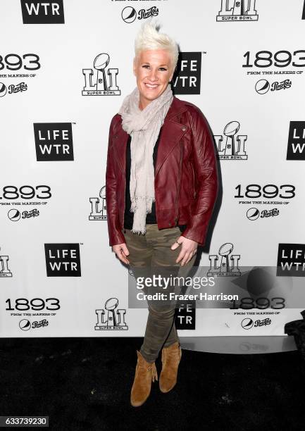 Chef Anne Burrell attends LIFEWTR: Art After Dark, including 1893, at Club Nomadic during Super Bowl LI Weekend on February 3, 2017 in Houston, Texas.