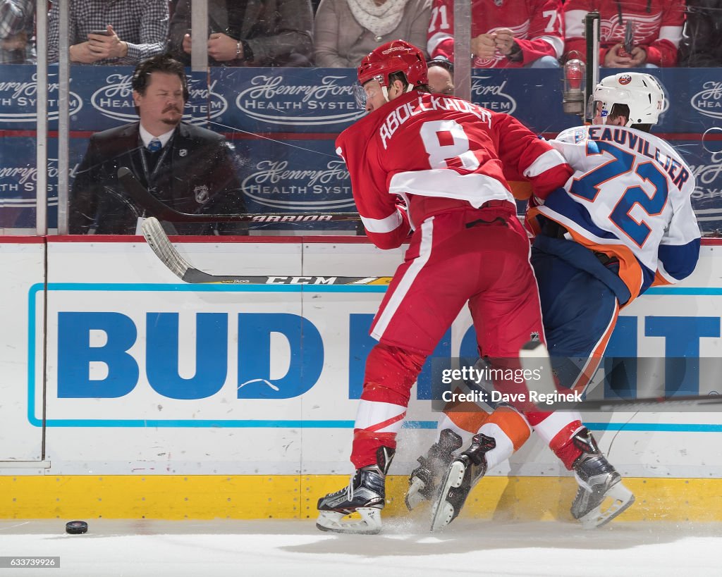 New York Islanders v Detroit Red Wings