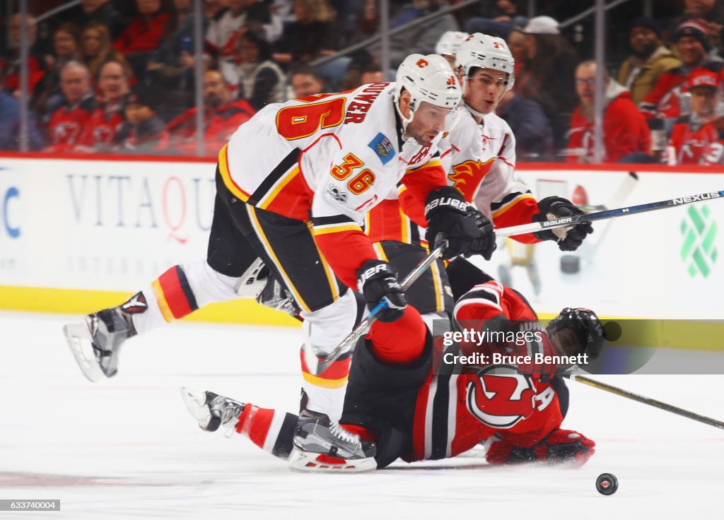 Calgary Flames v New Jersey Devils