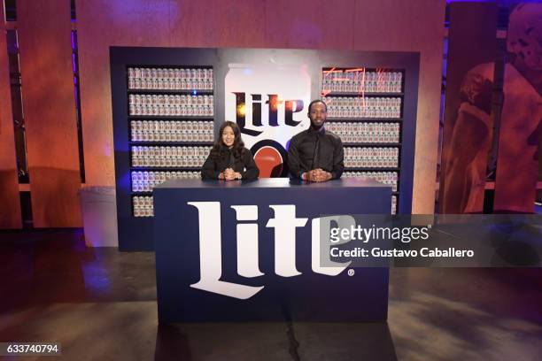 Miller Lite is served during the 13th Annual ESPN The Party on February 3, 2017 in Houston, Texas.