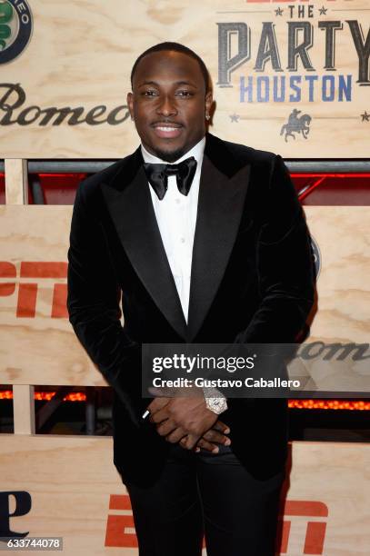 Player LeSean McCoy attends the 13th Annual ESPN The Party on February 3, 2017 in Houston, Texas.