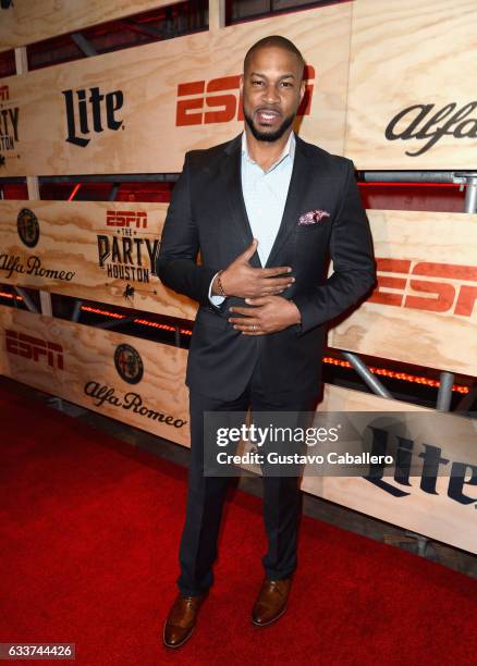 Actor Finesse Mitchell attends the 13th Annual ESPN The Party on February 3, 2017 in Houston, Texas.