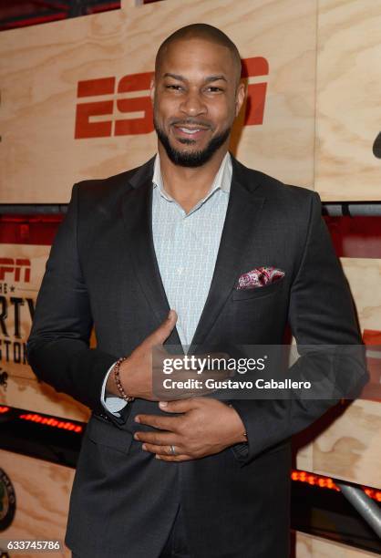 Actor Finesse Mitchell attends the 13th Annual ESPN The Party on February 3, 2017 in Houston, Texas.