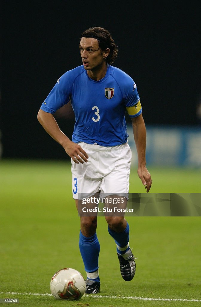Paolo Maldini of Italy