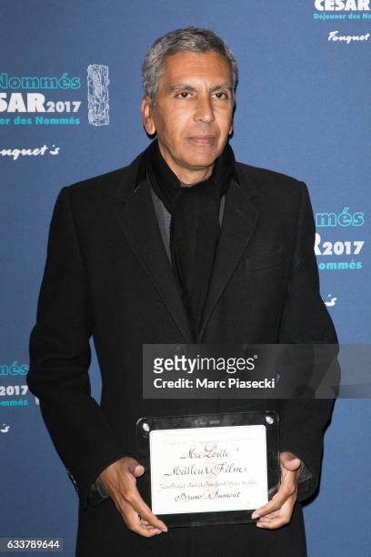 Rachid Bouchareb attends 'Cesars 2017 Nominee luncheon' at Le Fouquet's on February 4, 2017 in Paris, France.