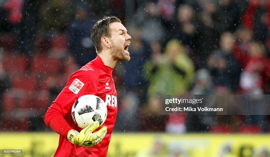 1. FC Koeln v VfL Wolfsburg - Bundesliga