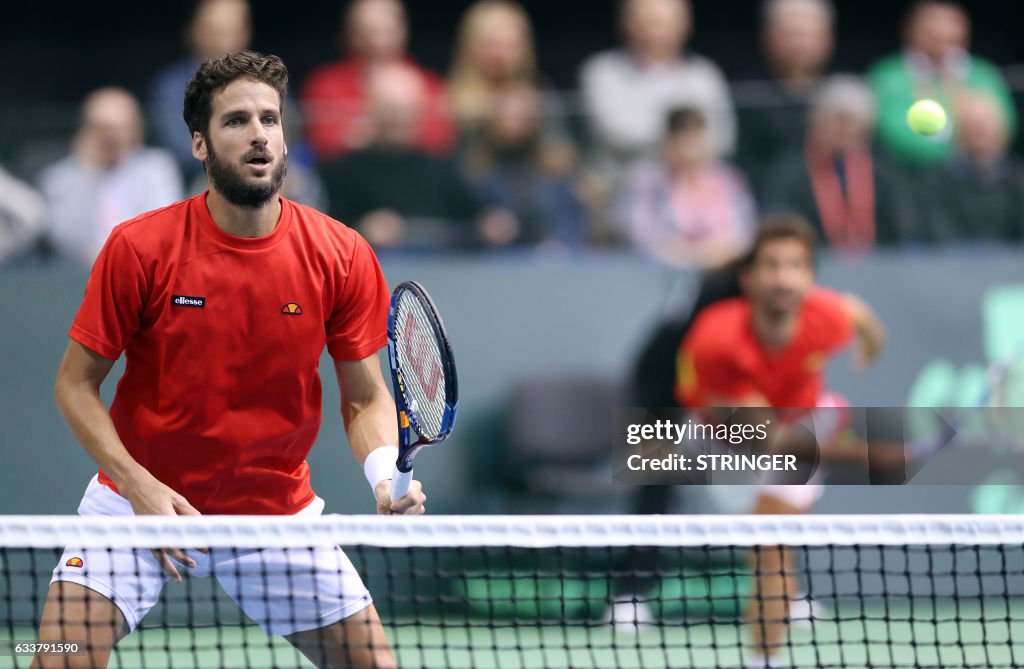 TENNIS-DAVIS-CRO-ESP
