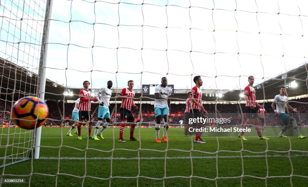 Southampton v West Ham United - Premier League