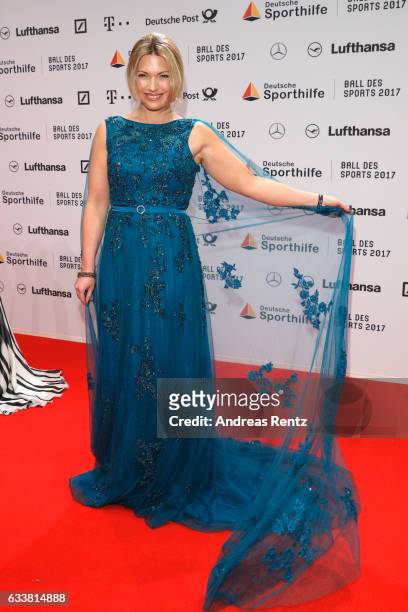 Jessica Kastrop attends the German Sports Gala 'Ball des Sports 2017' on February 4, 2017 in Wiesbaden, Germany.