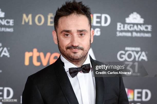 Juan Antonio Bayona attends Goya Cinema Awards 2017 at Madrid Marriott Auditorium on February 4, 2017 in Madrid, Spain.