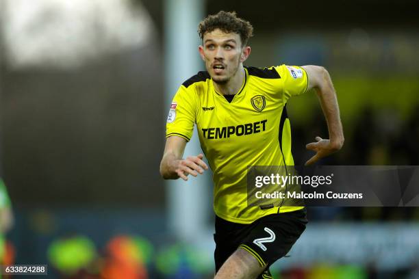 Tom Flanagan of Burton Albion during the Sky Bet Championship match between Burton Albion and Wolverhampton Wanderers at Pirelli Stadium on February...