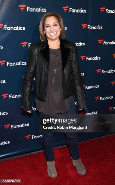 Former Olympic gymnast Mary Lou Retton arrives for the Fanatics Super Bowl Party at Ballroom at Bayou Place on February 4, 2017 in Houston, Texas.