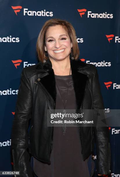 Former Olympic gymnast Mary Lou Retton arrives for the Fanatics Super Bowl Party at Ballroom at Bayou Place on February 4, 2017 in Houston, Texas.