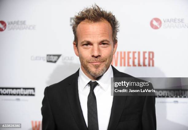 Actor Stephen Dorff attends the premiere of "Wheeler" at the Vista Theatre on January 30, 2017 in Los Angeles, California.