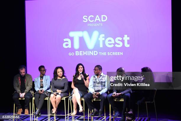 Writer Craig Wright, writer Erica L. Anderson, actress Lynn Whitfield, actress Merle Dandridge, actor Keith David, director Clement Virgo, Variety...