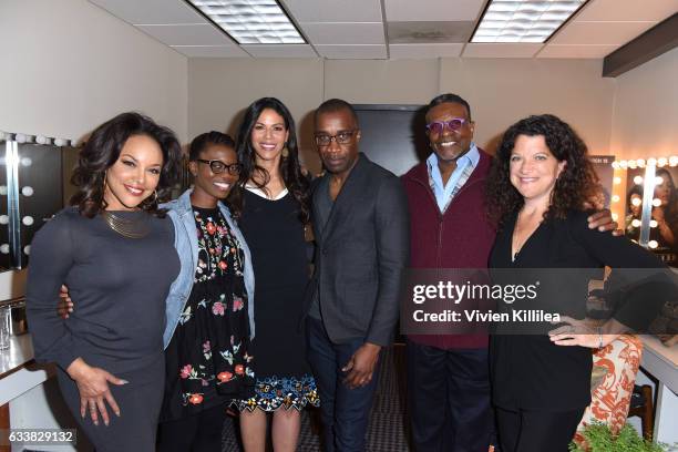 Actress Lynn Whitfield, writer Erica L. Anderson, actress Merle Dandridge, director Clement Virgo, actor Keith David, and Variety Executive Editor,...