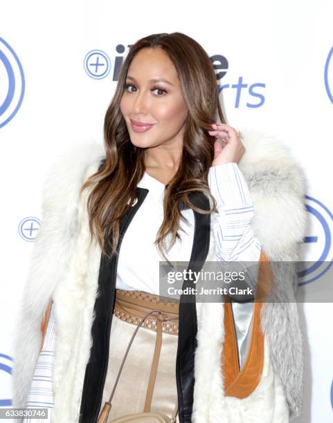 Singer Adrienne Bailon attends Turner Ignite Sports Luxury Lounge on February 4, 2017 in Houston, Texas.