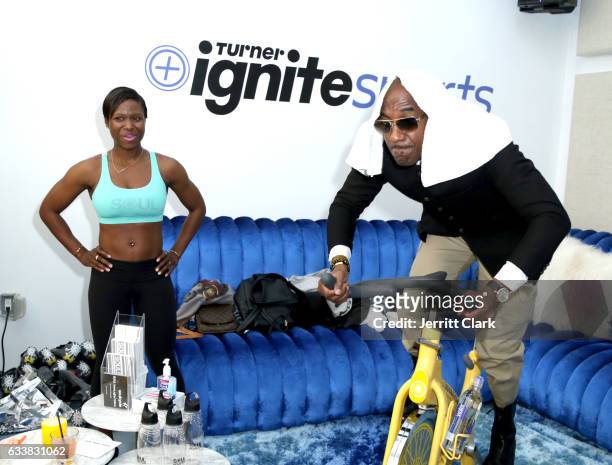 Actor J. B. Smoove attends Turner Ignite Sports Luxury Lounge on February 4, 2017 in Houston, Texas.