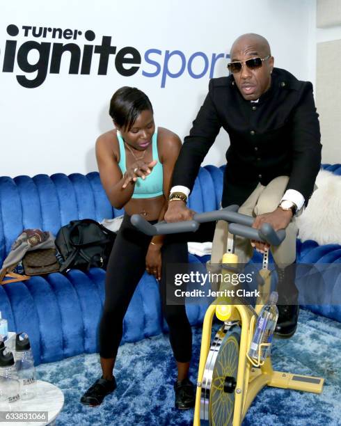 Actor J. B. Smoove attends Turner Ignite Sports Luxury Lounge on February 4, 2017 in Houston, Texas.