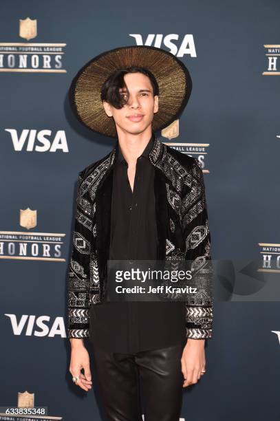 Musician Spencer Ludwig attends 6th Annual NFL Honors at Wortham Theater Center on February 4, 2017 in Houston, Texas.