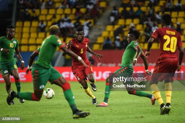 Thomas Teye Partey during the 2017 Africa Cup of Nations 3rd place match in Port Gentile, Gabon on 4/2/2017