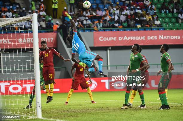 Kouakou Hervé Koffi during the 2017 Africa Cup of Nations 3rd place match in Port Gentile, Gabon on 4/2/2017