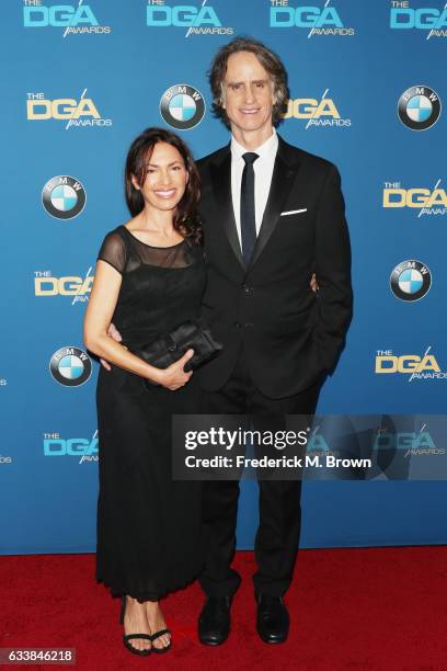 Singer Susanna Hoffs and director Jay Roach attend the 69th Annual Directors Guild of America Awards at The Beverly Hilton Hotel on February 4, 2017...