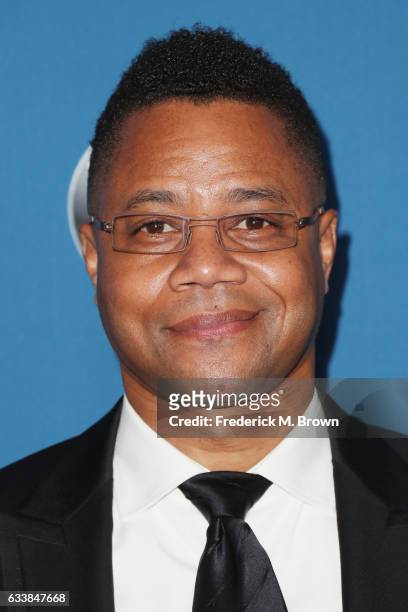 Actor Cuba Gooding Jr. Attends the 69th Annual Directors Guild of America Awards at The Beverly Hilton Hotel on February 4, 2017 in Beverly Hills,...
