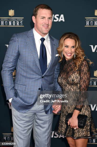 Player Jason Witten and Michelle Witten attend 6th Annual NFL Honors at Wortham Theater Center on February 4, 2017 in Houston, Texas.