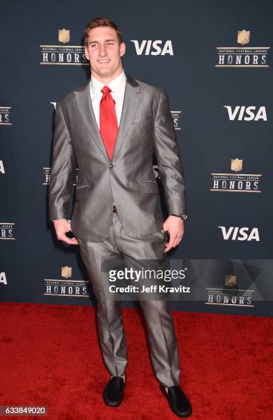 Player Joey Bosa attends 6th Annual NFL Honors at Wortham Theater Center on February 4, 2017 in Houston, Texas.