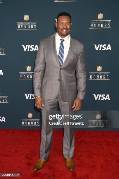 Former NFL player Willie McGinest attends 6th Annual NFL Honors at Wortham Theater Center on February 4, 2017 in Houston, Texas.