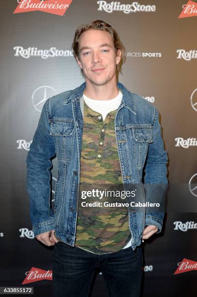 Producer Diplo at the Rolling Stone Live: Houston presented by Budweiser and Mercedes-Benz on February 4, 2017 in Houston, Texas. Produced in...