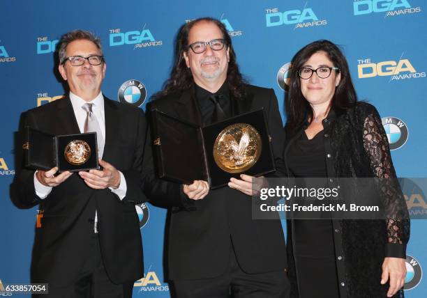 Director Glenn Weiss , winner of the Outstanding Directorial Achievement in Variety/Talk/News/Sports - Speicals for 'The 70th Annual Tony Awards,'...