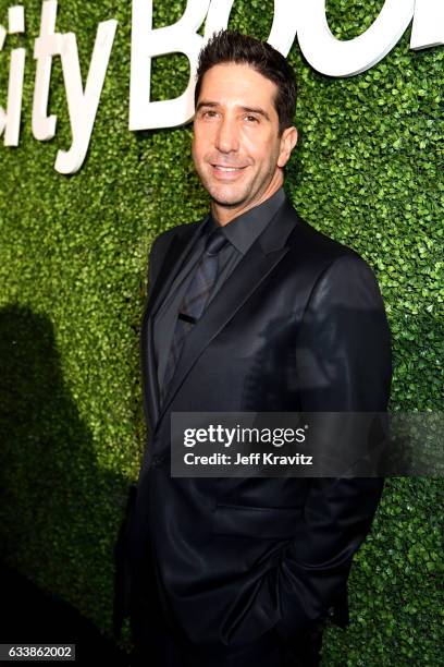 Actor David Schwimmer attends the Giving Back Fund's 8th Annual Big Game Big Give Charity Event at Holthouse Estate on February 4, 2017 in Houston,...