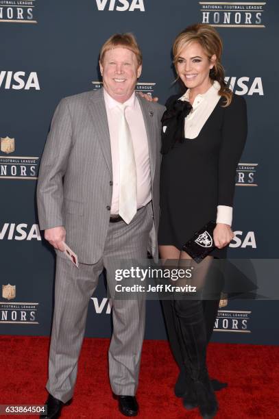 Oakland Raiders owner Mark Davis attends 6th Annual NFL Honors at Wortham Theater Center on February 4, 2017 in Houston, Texas.