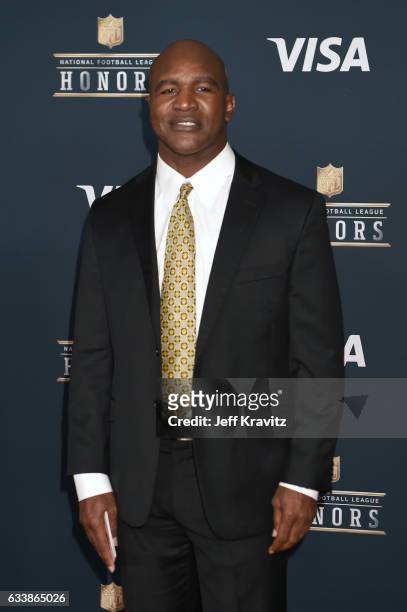 Pro boxer Evander Holyfield attends 6th Annual NFL Honors at Wortham Theater Center on February 4, 2017 in Houston, Texas.