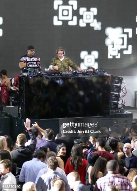 Producer Diplo performs at the Rolling Stone Live: Houston presented by Budweiser and Mercedes-Benz on February 4, 2017 in Houston, Texas. Produced...