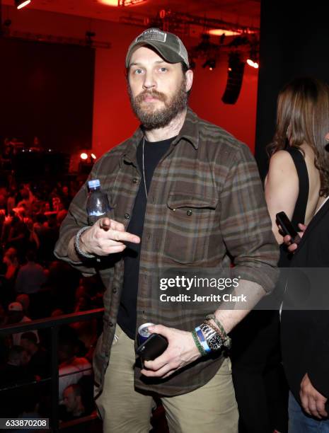 Actor Tom Hardy at the Rolling Stone Live: Houston presented by Budweiser and Mercedes-Benz on February 4, 2017 in Houston, Texas. Produced in...